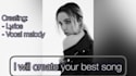 create vocal for your song