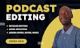 edit your podcast audio, remove background noise mixing
