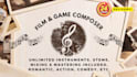 be your film or game composer with 24 hours delivery