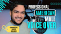 be your adult american male voice over artist, youtube voice actor