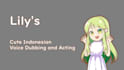 do a cute indonesian voice over for you