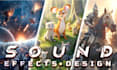 do sound effects, sound design, sfx, foley, background music for you project