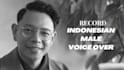 record voice over in indonesian