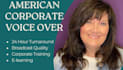 provide a professional corporate narration voice over