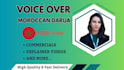 record female voiceover in moroccan darija
