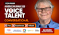 record a natural, conversational male voice over