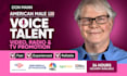 record engaging voice over for video, TV and radio promotions