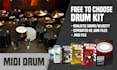 create realistic midi drums for metal, rock, prog and djent