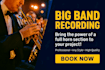 record a big band professionally