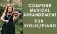 record professional cinematic violin