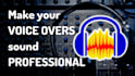 do professional audio editing and clean audio to remove noise, echo, and wind