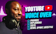record your black british male youtube video voice over