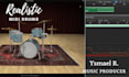 create realistic midi drums and percussions for you