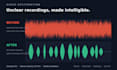 remove background noise and restore unclear audio recordings