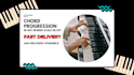 give you a chord progression in any desired scale or key