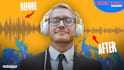 remove background noise, clean audio, noise cancellation, mixing