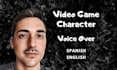 record video game and character voice over