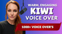 record a professional kiwi voice over for commercials and ads