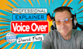record voice overs for explainer and narration videos