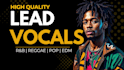 sing lead vocals on your tracks
