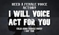 do female asmr voiceovers