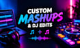 create a custom song mashup or dj edit with seamless transitions