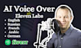 do human like text to speech ai voice over using eleven labs
