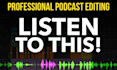 podcast editing and production services