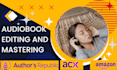 edit, mix and master your audiobook to meet acx standards