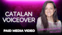 record your catalan voiceover paid media video