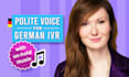 record a german voicemail with music