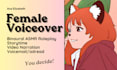 record a custom female narration or voice acting audio