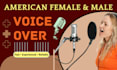 professionally record american english voiceover