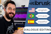 repair your dialogue audio tracks for movie and video