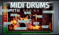 create realistic midi drums for your rock punk metal songs