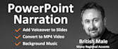 narrate your powerpoint slides, convert to video, voice over
