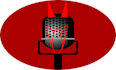 provide a demonic like voice to any script given