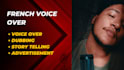 do your male voice over in french voix chaude claire suave