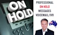 record a professional on hold phone message and IVR