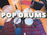 be your session drummer for pop rock acoustic drums