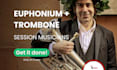 record pro euphonium and trombone tracks