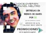 record professional spanish voice over