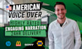record an american male voice over