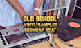 do old school vinyl sampled hiphop beat or boom bap