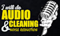 clean, restore, enhance, and fix audio with noise reduction in audacity
