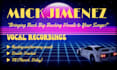 record backing vocals for your song