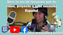 the voice over that your video, spot or project needs