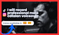 record a professional male catalan voice over