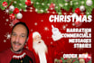 record christmas commercials and narration