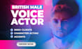 be your british english male character voice actor